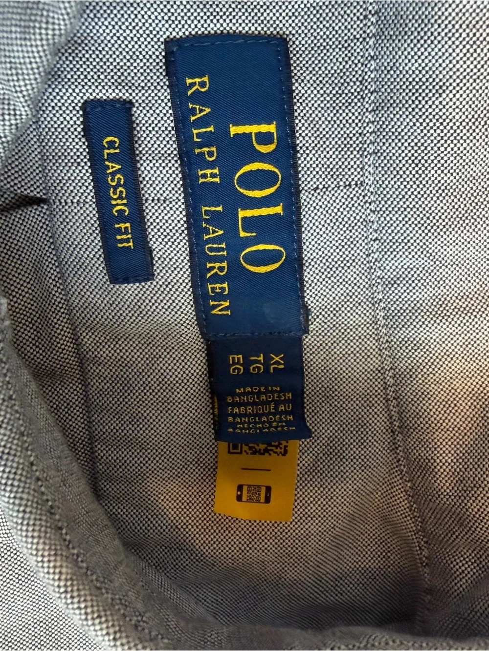 Ralph Lauren Light Blue Oxford Button-Down Shirt